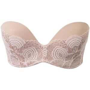 Wonderbra Womens/Ladies Glamour Strapless Bra / Ivory